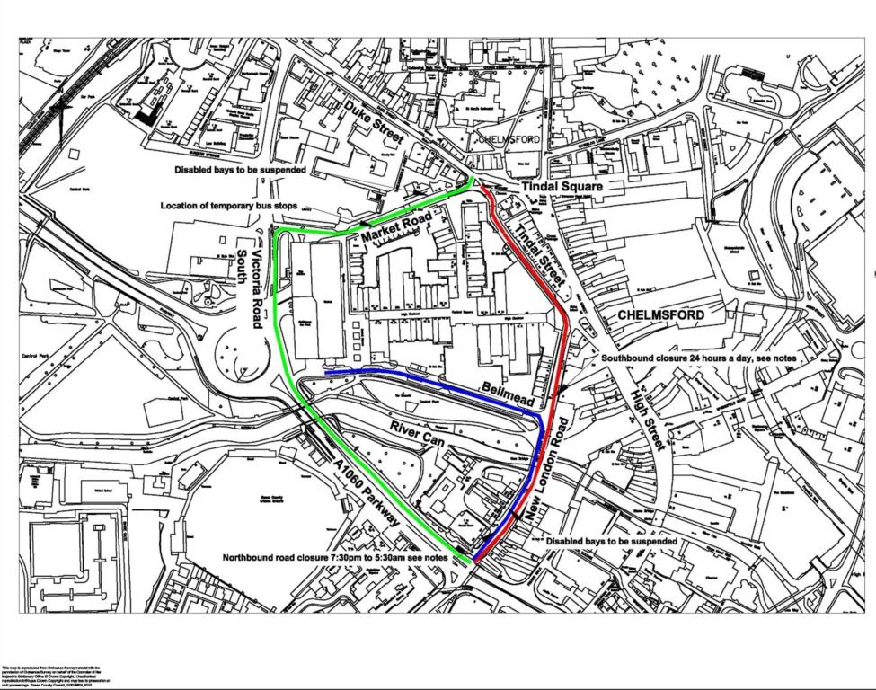 Tindal Street, New London Road, Chelmsford Essex County Council